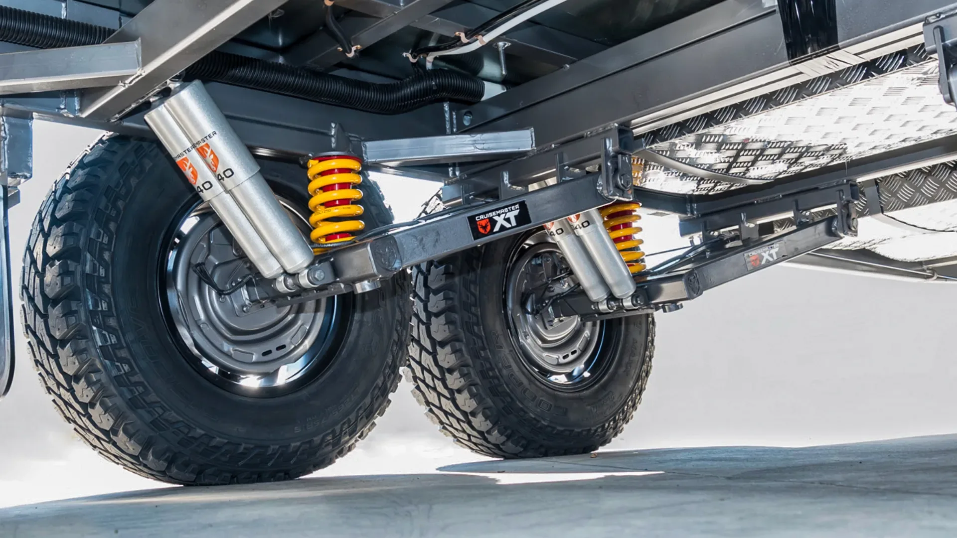 Cruisemaster XT suspension on a JB Gator Hybrid